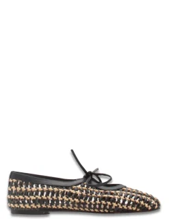 Clearance inuovo Ballerines Femme Tressées Noir/Beige