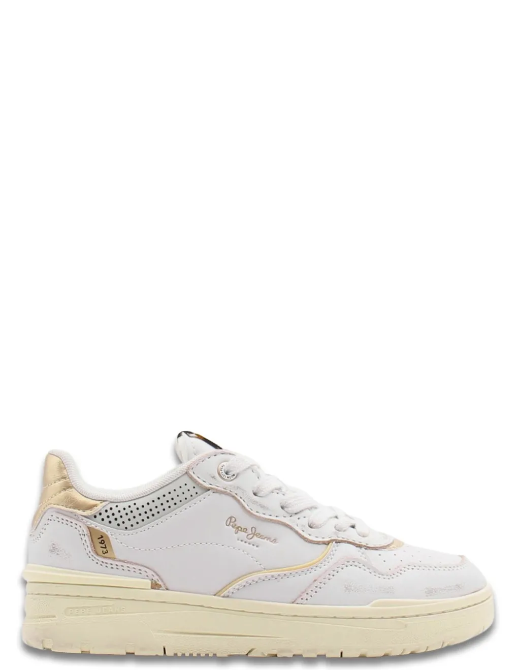 Best pepe jeans Basket de Ville Femme chester distress w