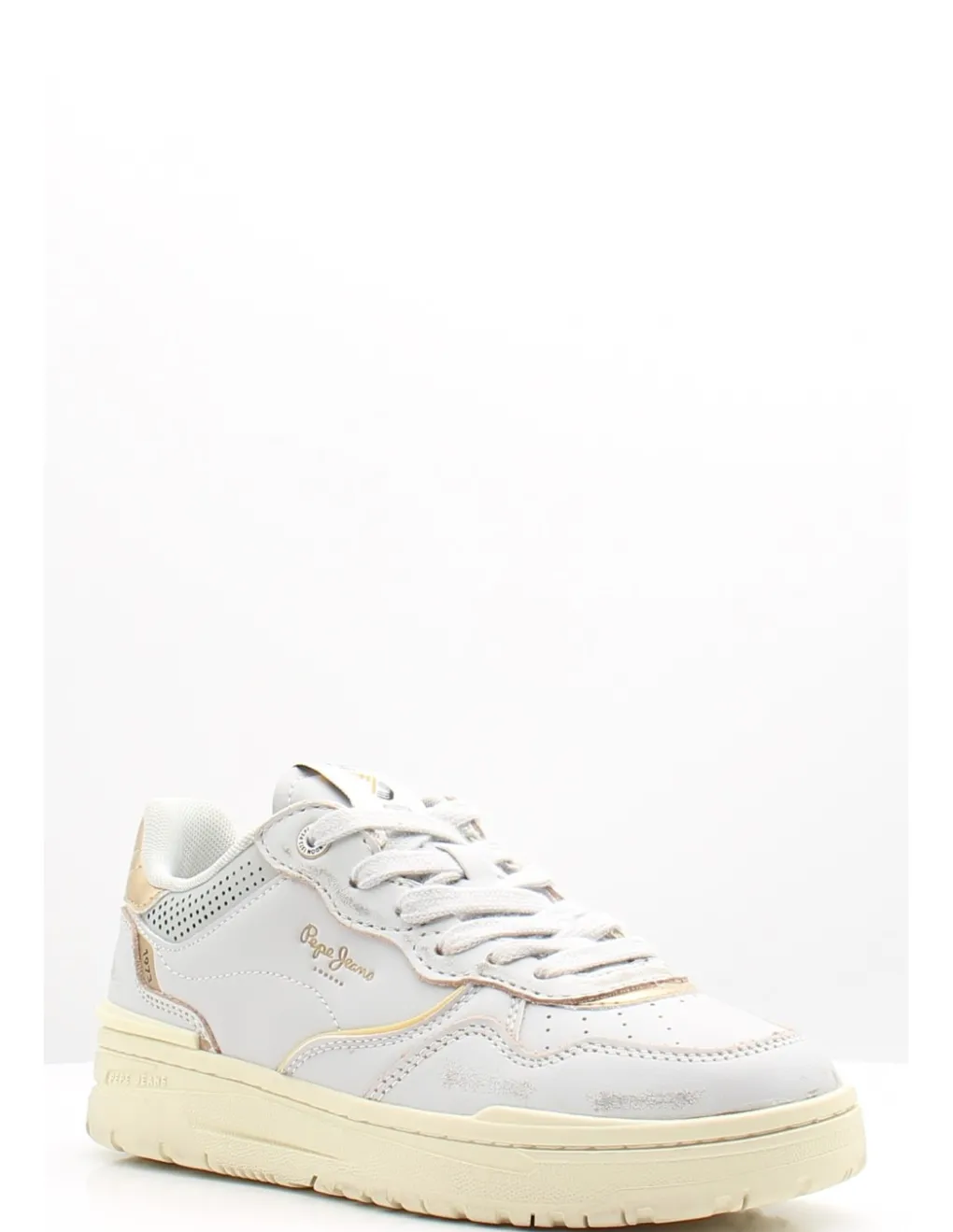 Best pepe jeans Basket de Ville Femme chester distress w