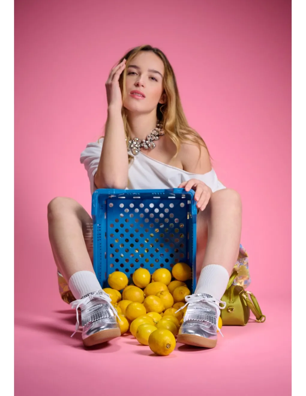 Discount schmoove Basket de ville Femme sheffield golf Silver