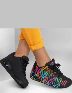 Online skechers Basket de ville femme uno - highlight love noir