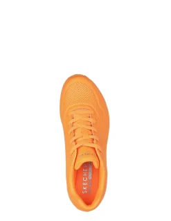 Outlet skechers Basket de ville Femme uno - night shades Orange