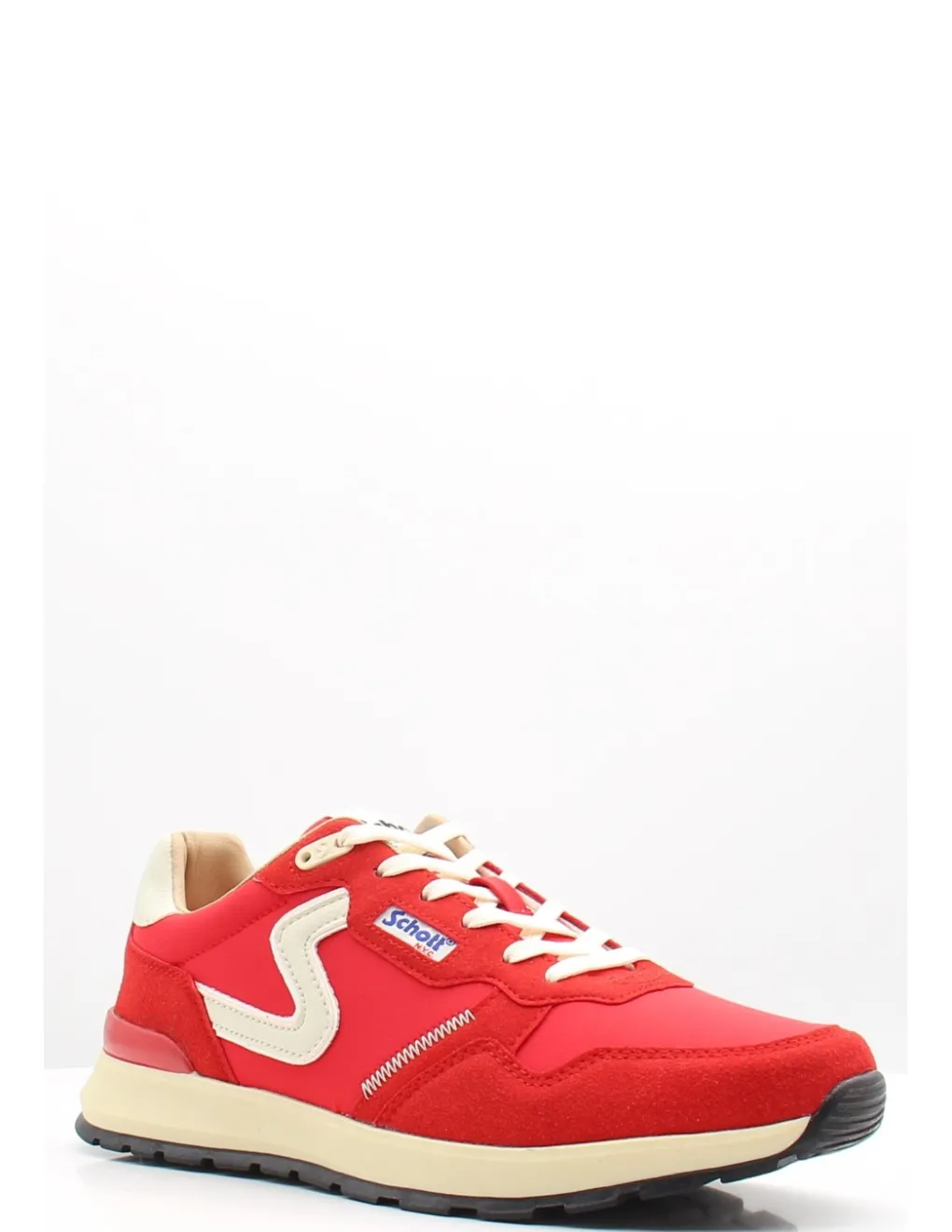 New schott Basket de Ville Homme dorian-m Rouge