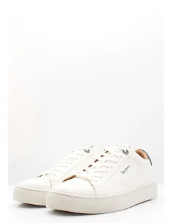 Outlet pepe jeans Basket de Ville Homme joe basic blanc