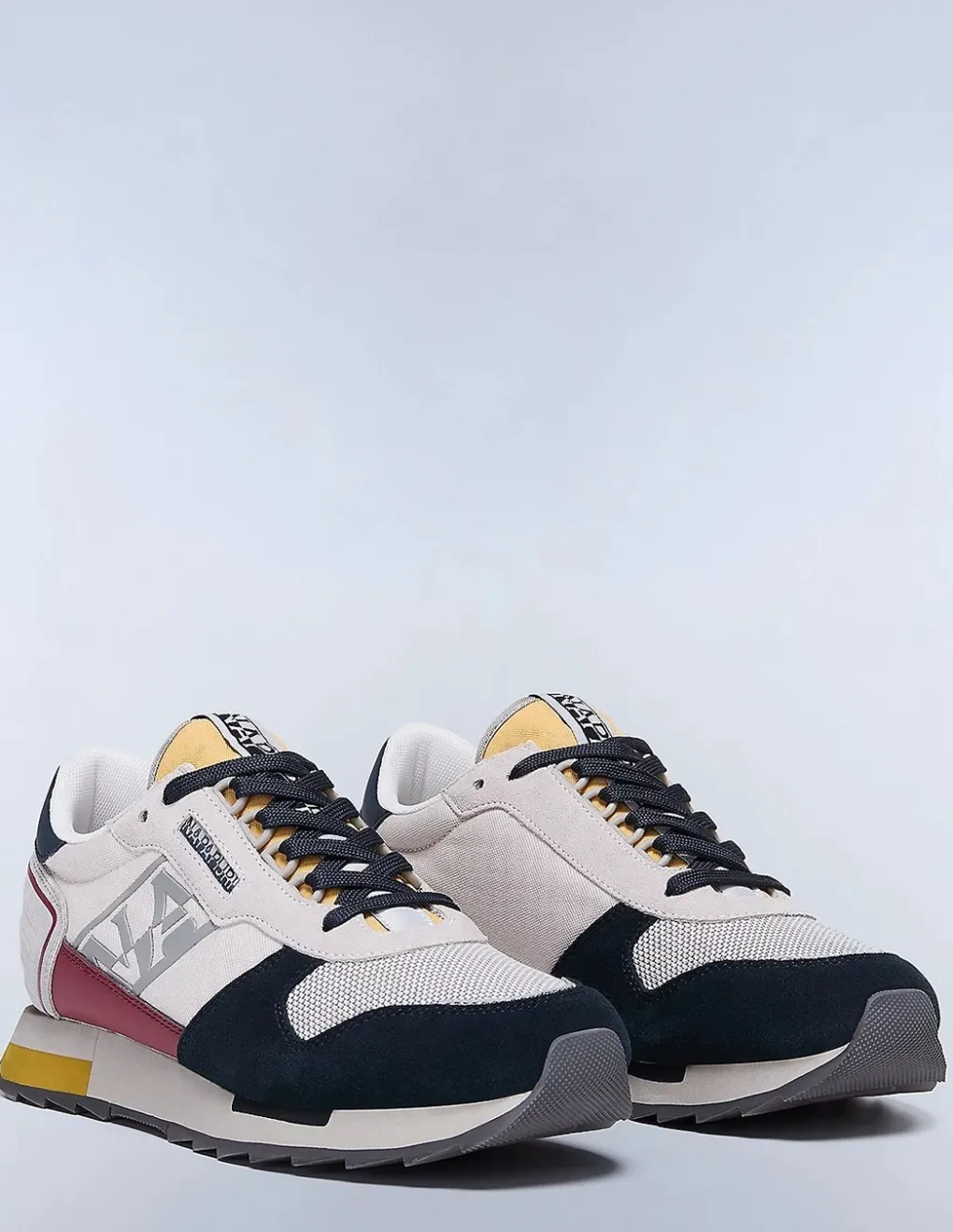 New napapijri Basket de Ville Homme Virtus Blanc/Bleu