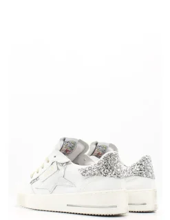 Discount semerdjian Baskets de Ville Femme Ale Blanc Argent