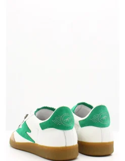 Best semerdjian Baskets de Ville Femme Aslan Blanc/Vert