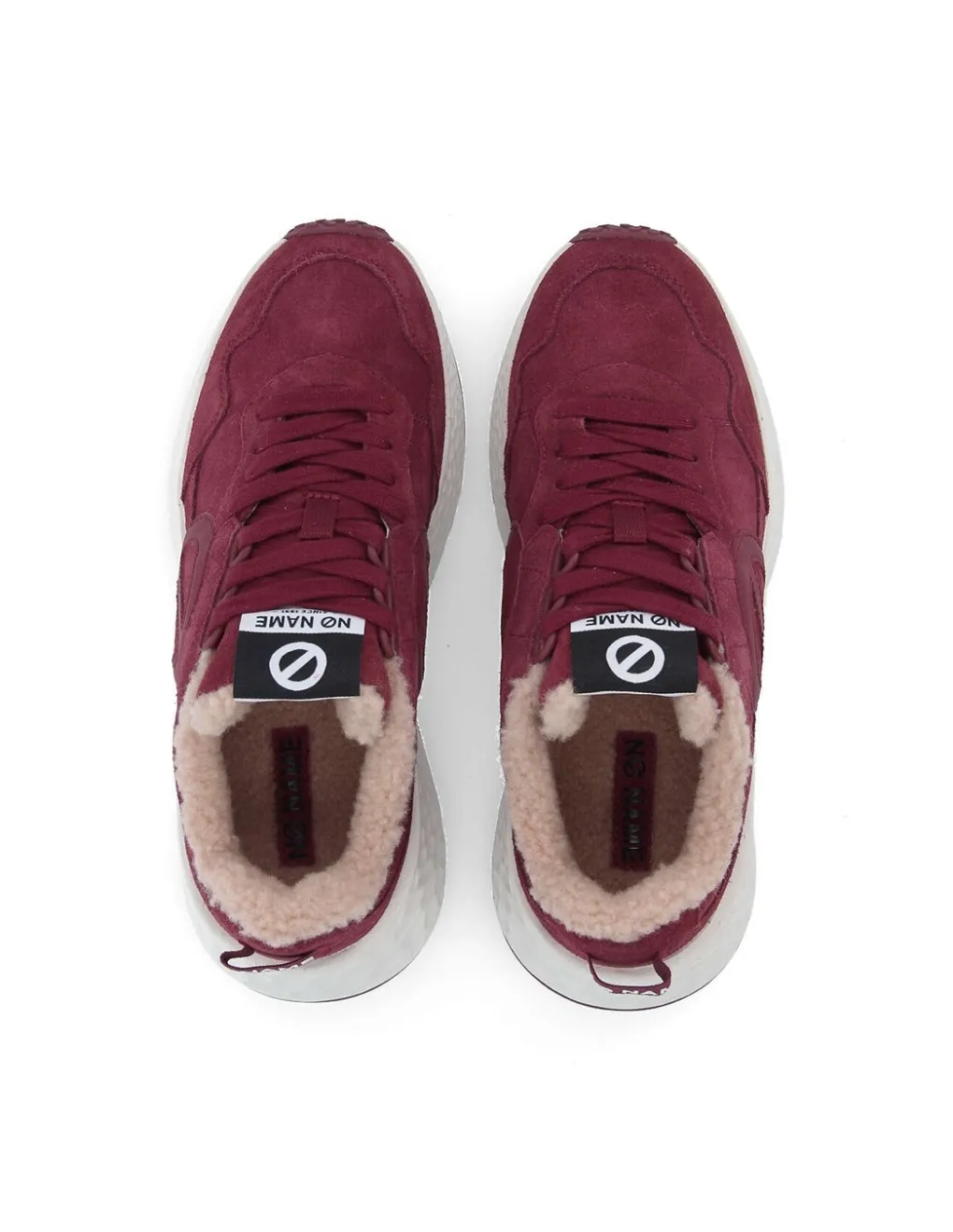 Outlet no name Baskets de Ville Femme Carter Jogger Cerise Dove