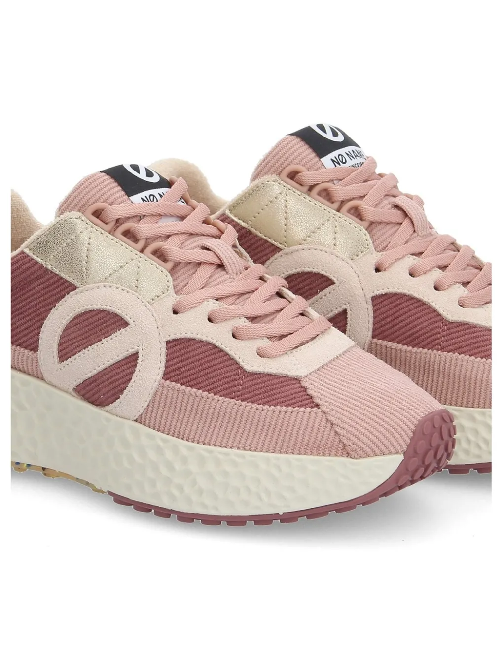 no name Baskets de Ville Femme Carter Runner Pink Mauve