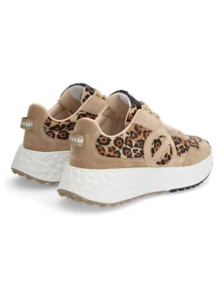 Outlet no name Baskets de ville femme carter jogger beige/léopard