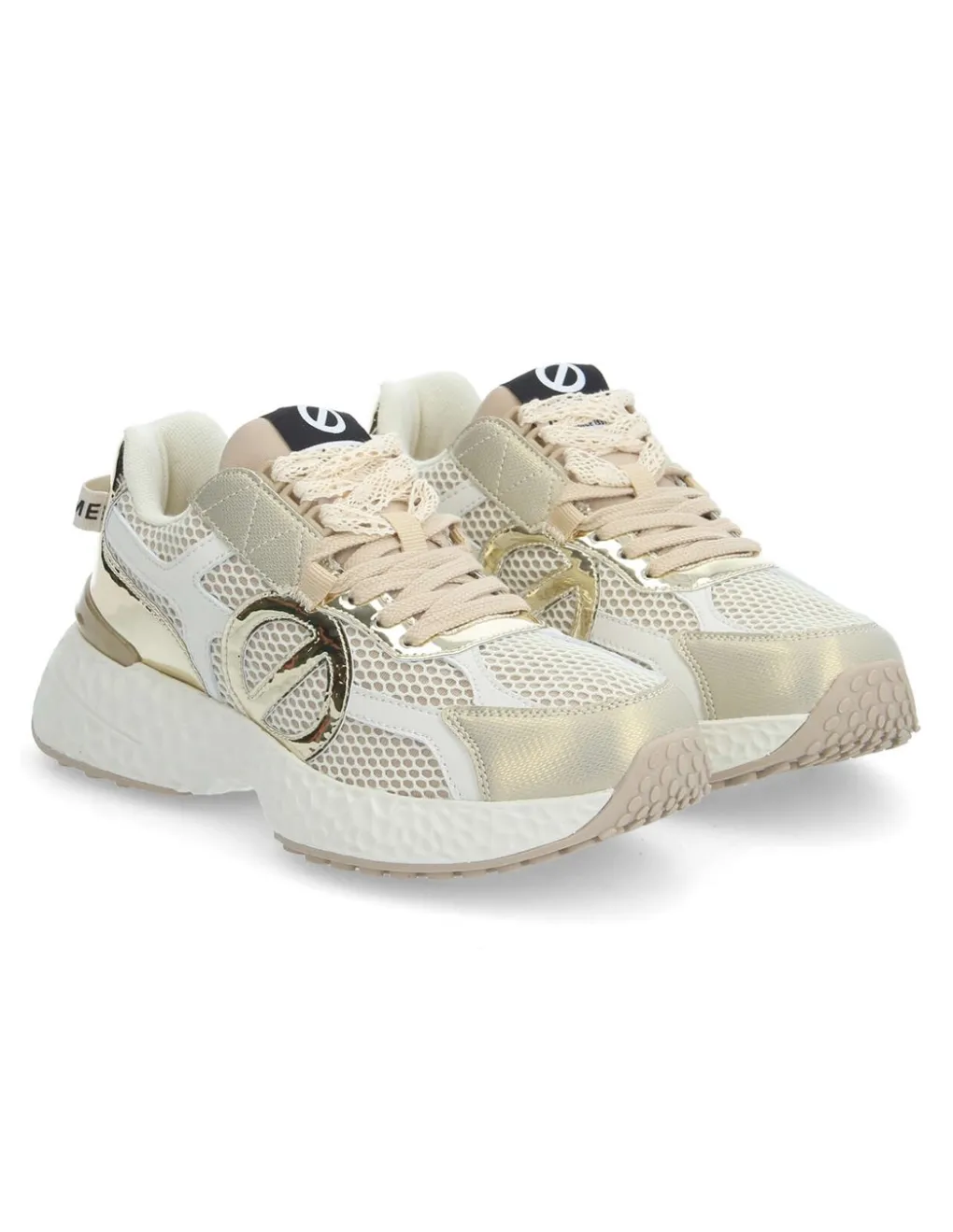 Hot no name Baskets de ville femme carter 2.0 runner dove/gold