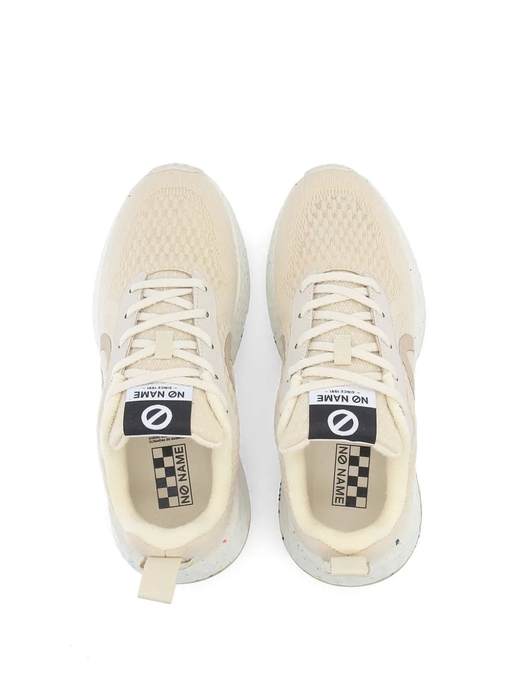 New no name Baskets de Ville Femme carter fly Beige