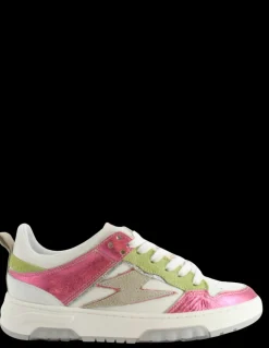 Best semerdjian Baskets de Ville Femme Chita 11381 Rose & Vert