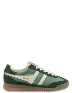 Hot gola Baskets de Ville Femme firefly green mist