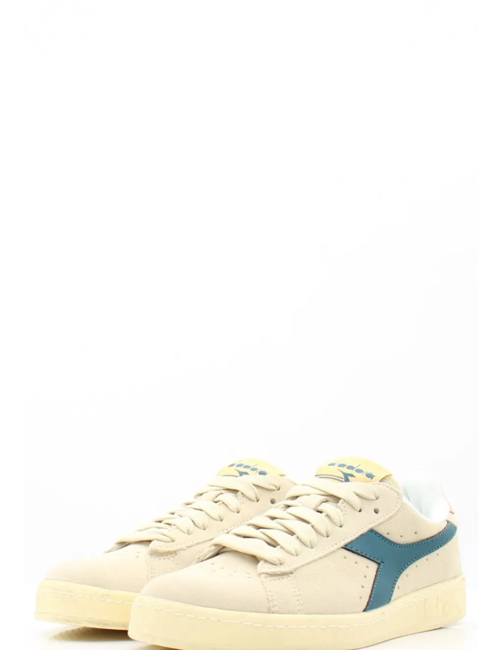 Sale diadora Baskets de Ville Femme Game L Low Beige/Bleu