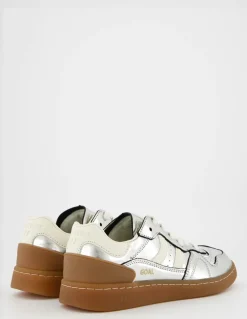 New coolway Baskets de Ville Femme Goal Silver
