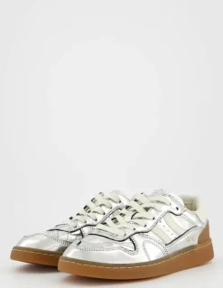 New coolway Baskets de Ville Femme Goal Silver