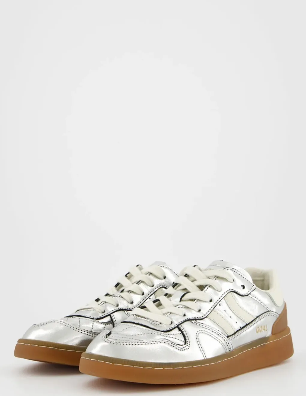 New coolway Baskets de Ville Femme Goal Silver