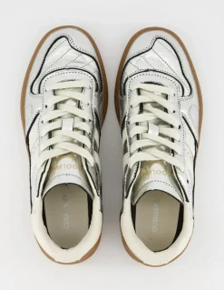 New coolway Baskets de Ville Femme Goal Silver