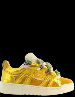 Clearance semerdjian Baskets de Ville Femme Inna 11205 Cuir Or