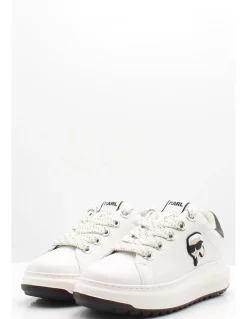 Clearance karl lagerfeld Baskets de Ville Femme kapri lug karl nft lo lace white