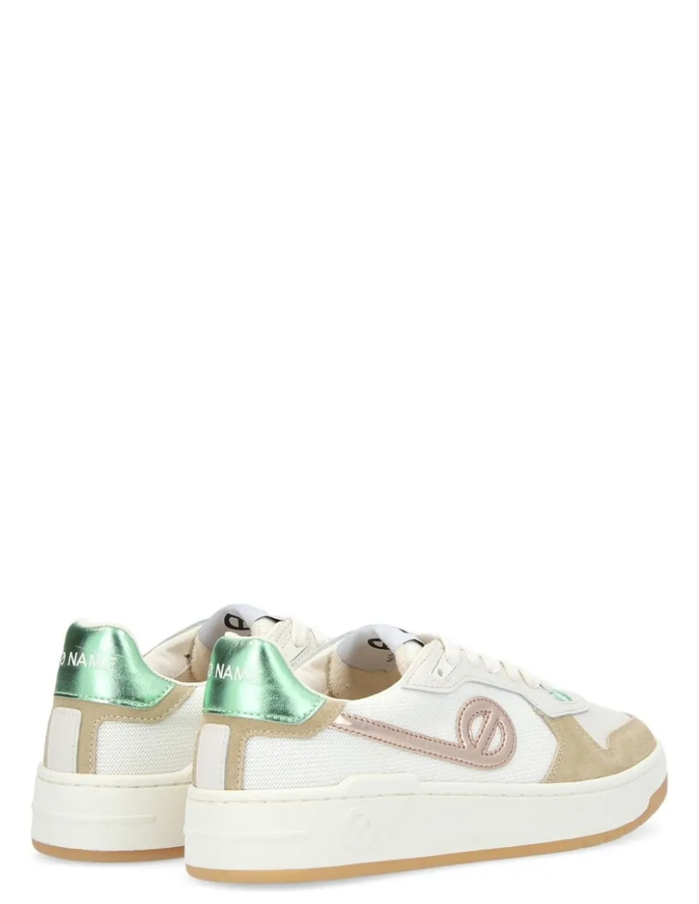 New no name Baskets de ville Femme Kelly Sneaker W Beige/Vert