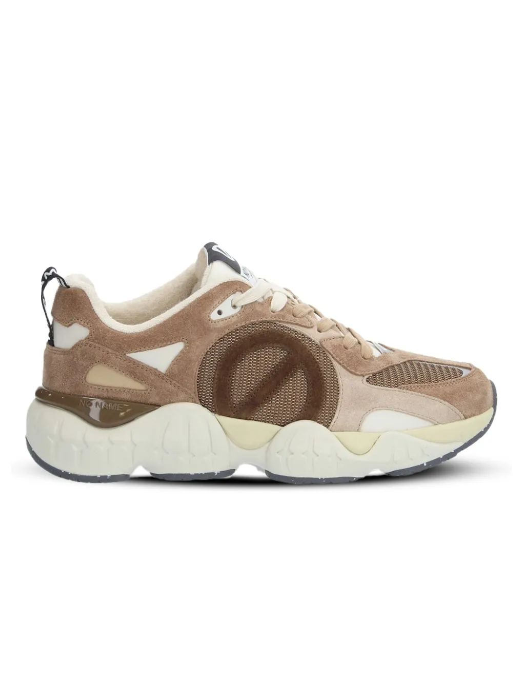 no name Baskets de ville femme krazee runner taupe