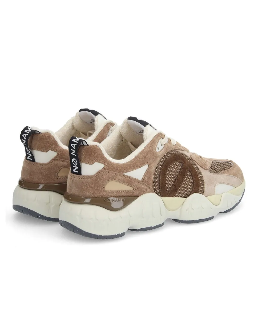 no name Baskets de ville femme krazee runner taupe