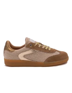 Clearance 0-105 Baskets De Ville Femme Nova Beige