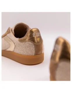 Clearance 0-105 Baskets De Ville Femme Nova Beige