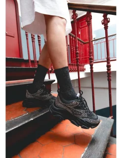 New steve madden Baskets de ville Femme privy sneaker Black