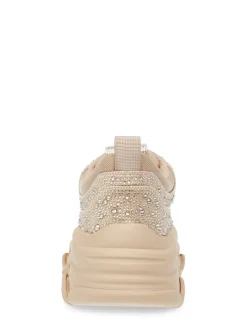 Outlet steve madden Baskets de ville Femme privy sneaker Rose Gold