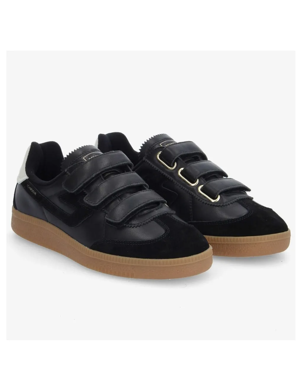 Discount schmoove Baskets de ville femme sheffield straps cuir black