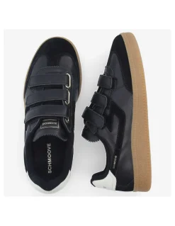 Discount schmoove Baskets de ville femme sheffield straps cuir black