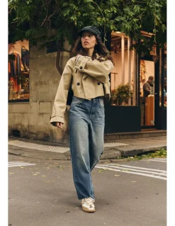 Hot schmoove Baskets de ville femme Sheffield Jogger W Cuir Blanc/Doré