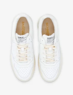 New schmoove baskets de ville femme smatch new trainer cuir blanc