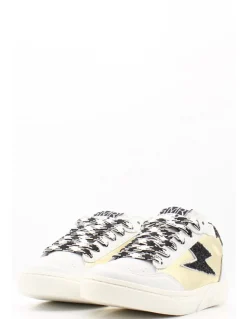 semerdjian Baskets de Ville Femme Taline or blanc