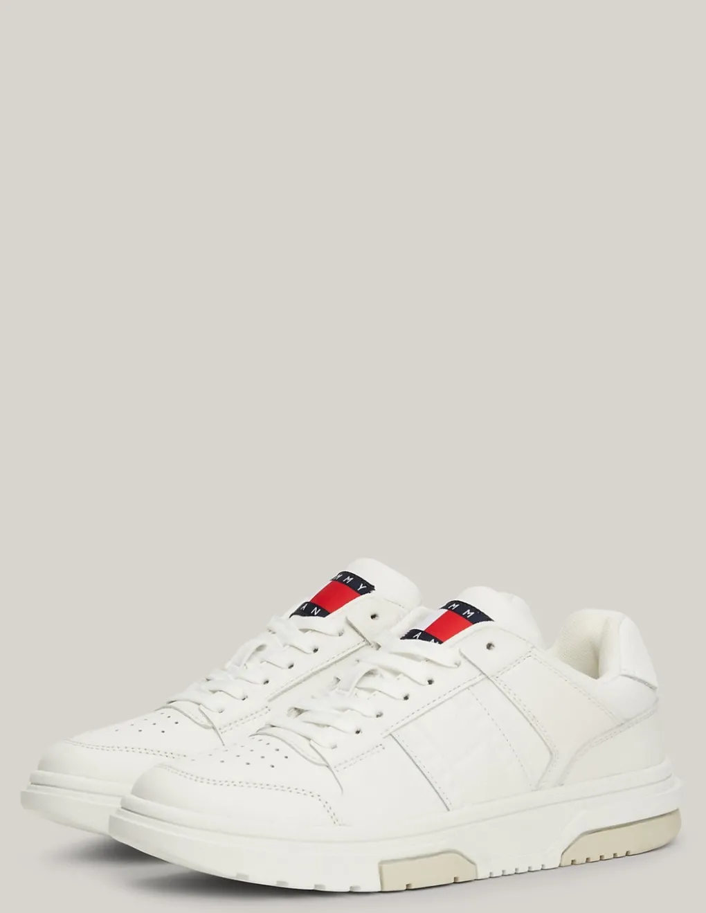New tommy hilfiger Baskets de ville Femme The Brooklyn Cuir Blanc