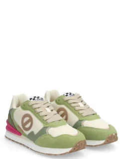Outlet no name Baskets de Ville Femme tova runner Kaki/Beige