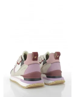 0-105 Baskets de ville femme treck up gum rose