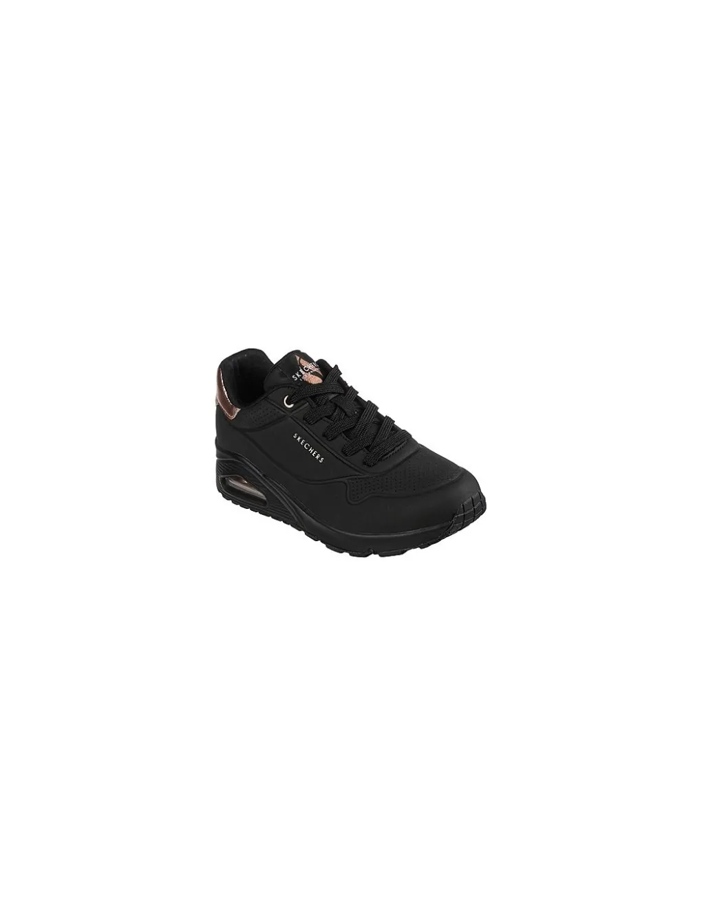 New skechers Baskets de Ville Femme uno - golden air black
