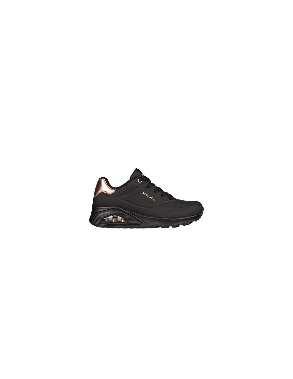 New skechers Baskets de Ville Femme uno - golden air black