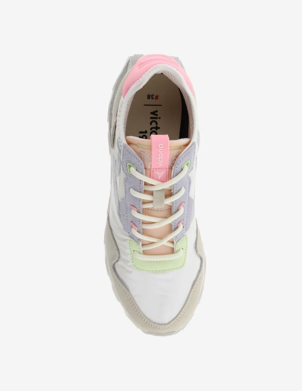 Clearance victoria Baskets de ville Femme Wing - Pop Metal Nylon/Daim Multicolor