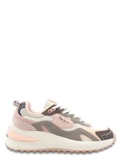 New pepe jeans Baskets de Ville Femme Winslow Sweet Grey Pink