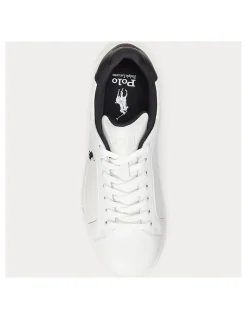Outlet ralph lauren Baskets de Ville Heritage Court blanche