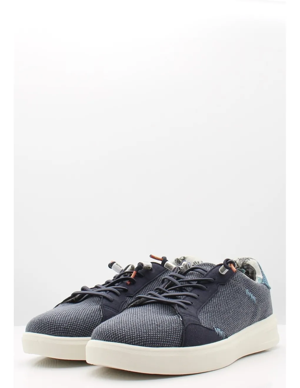 Outlet fusion Baskets de Ville Homme Alex Bleu Marine