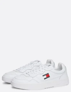 Outlet tommy hilfiger Baskets de Ville Homme Cupsole Blanc