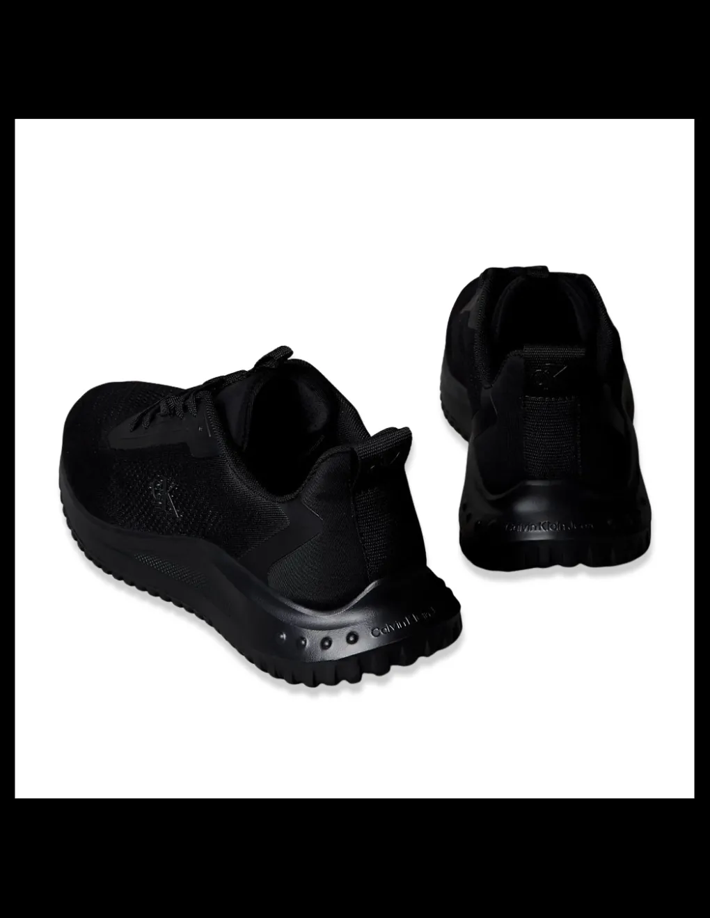 Outlet calvin klein Baskets de Ville Homme eva runner mix ny Full Black