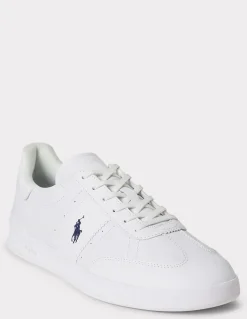 Clearance ralph lauren Baskets de Ville Homme Heritage Aera White