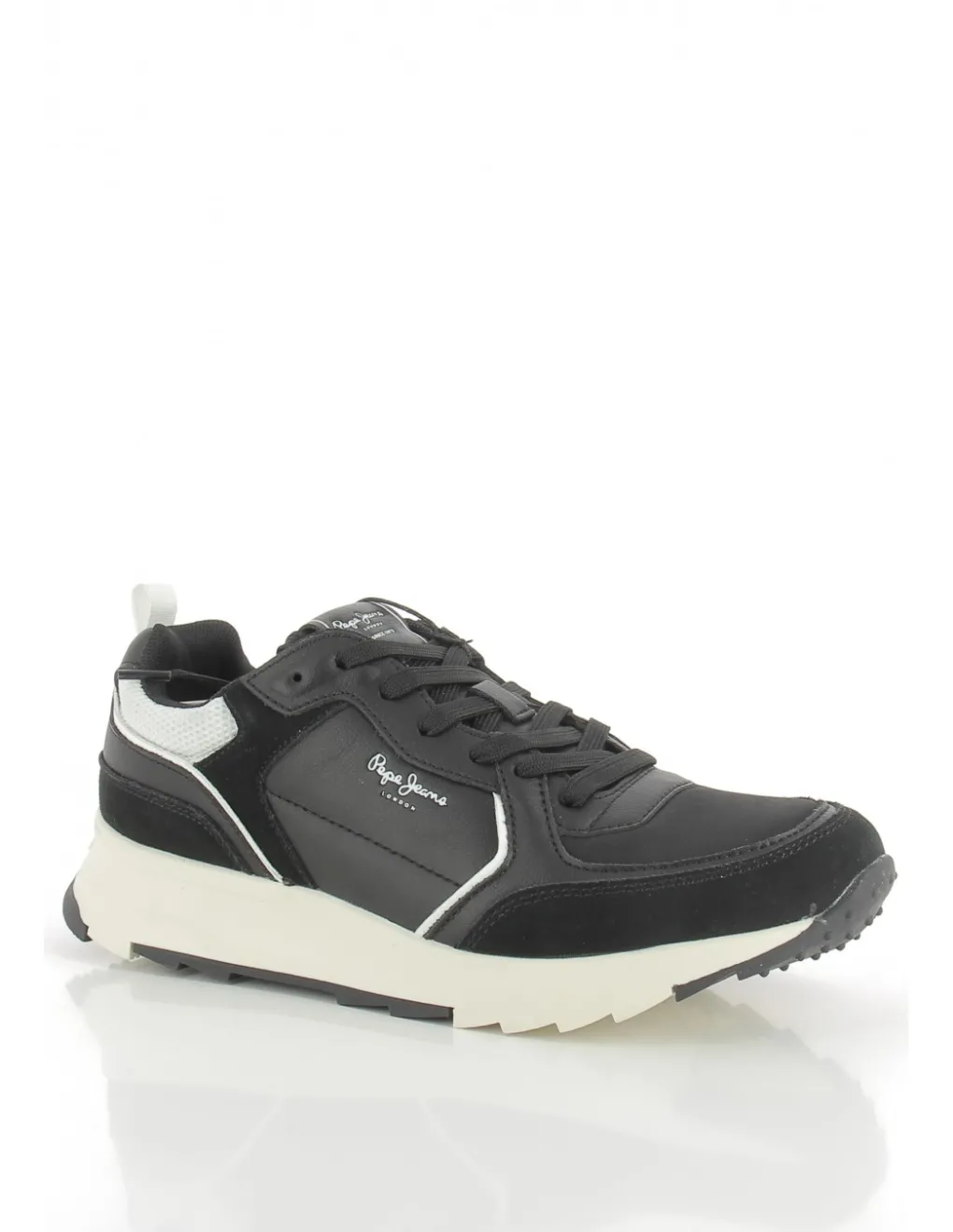 pepe jeans Baskets de ville homme joy leather m black